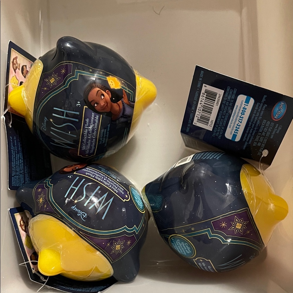 Disney Wish Plush Surprise box x3